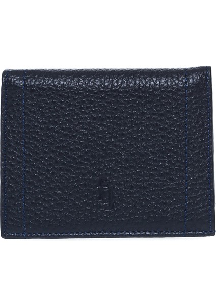 Lacivert Erkek Deri Cüzdan FRK242 FLOTHER