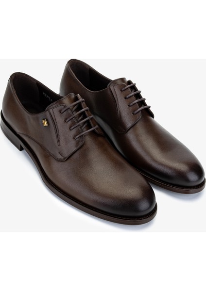 Erkek Hakiki Deri Kahverengi Klasik Ayakkabı 183 VAL-22054 K Erk Ayk Y25 Kahve fiyatları