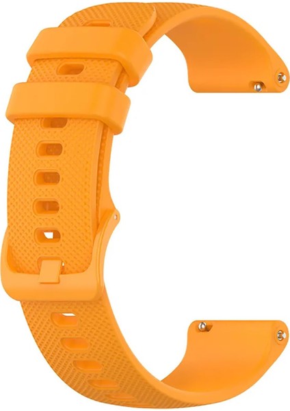 Huawei Watch 5 42MM Kordon, Silicone Sport Band Hardal