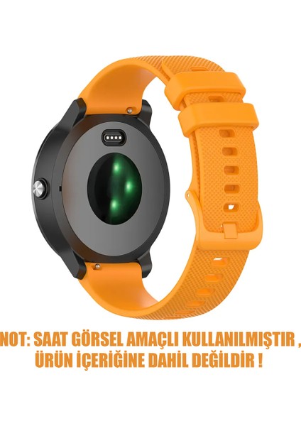 Huawei Watch 5 42MM Kordon, Silicone Sport Band Hardal fiyatları