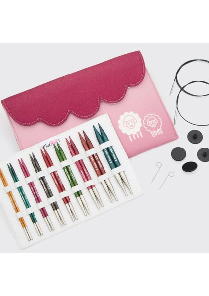 Deluxe Değiştirilebilir Misinalı Şiş Seti 13CM - 200633 fiyatları