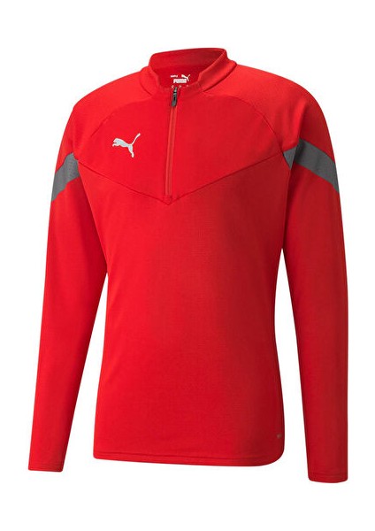 Teamfinal Training 1/4 Zip Top Erkek Futbol Antrenman Ceketi 65737501 Kırmızı