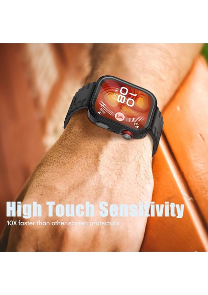 Huawei Watch Fit 4 Kılıf 360 Full Round Soft Silicone Siyah modelleri