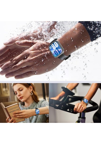 Huawei Watch Fit 4 Kılıf 360 Full Round Soft Silicone Siyah indirimleri