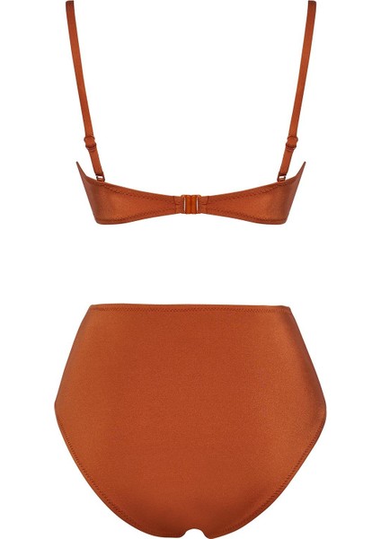 Straplez Bikini Takımı Aksesuarlı Kadınlar İçin Özel Tasarım 80% Polyamide 20% Elastane fiyatları