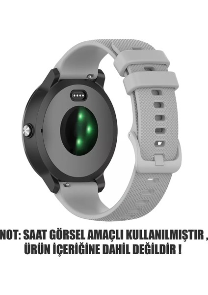 Huawei Watch 5 42MM Kordon, Silicone Sport Band Gri fiyatları