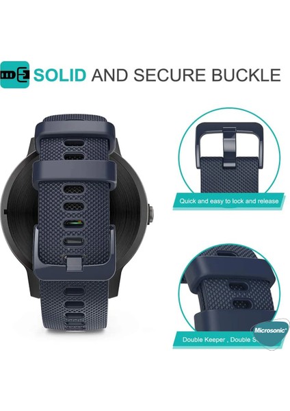 Huawei Watch 5 42MM Kordon, Silicone Sport Band Gri fırsatları