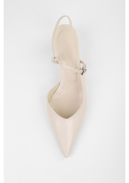 Kadın Lea Ekru Parlak Stiletto modelleri