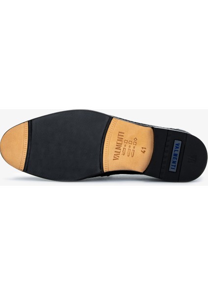 Erkek Hakiki Deri Siyah Klasik Ayakkabı 214 VAL-031700 Erk Ayk Y25 Sıyah Ksk indirimleri