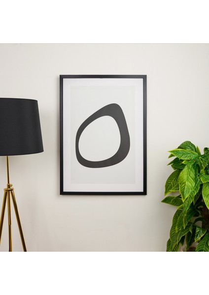Deco Elegant Curves Tablo - 50X70 cm