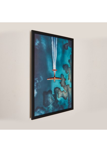 Deco Plain Tablo - Mavi - 40X60 cm modelleri