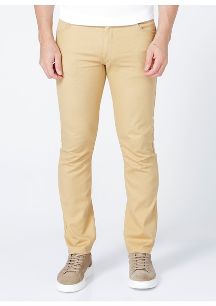 Altınyıldız Classic Deve Tüyü Armürlü Erkek Pantolon