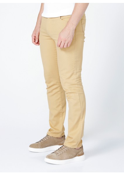 Altınyıldız Classic Deve Tüyü Armürlü Erkek Pantolon