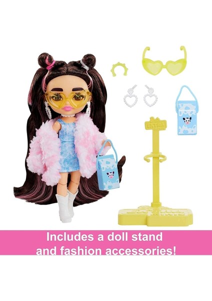 Extra Mini Bebekler Pembe Kürklü Aksesuarlı Oyuncak fırsatları