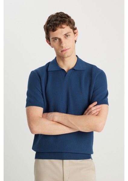 Regular Fit Polo Yaka T Shirt Erkek Polo Yaka T Shirt W2510455TF fiyatları