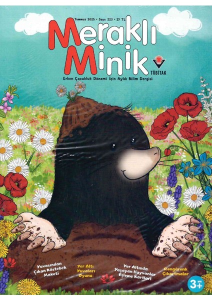 Meraklı Minik Dergi Temmuz 2025 (3-6 Yaş)
