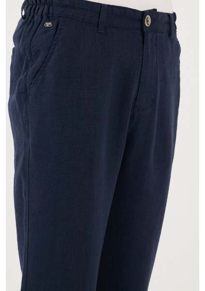 U.s. Polo Carrot Fit Normal Bel Daralan Paça Keten Pantolon Erkek Pantolon G081SZ0782106438 indirimleri