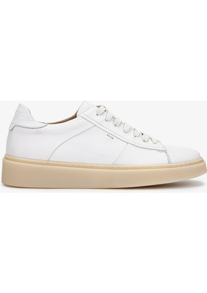 Erkek Hakiki Deri Beyaz Sneakers & Spor Ayakkabı 233 5629 Erk Ayk Y25 Beyaz Dr