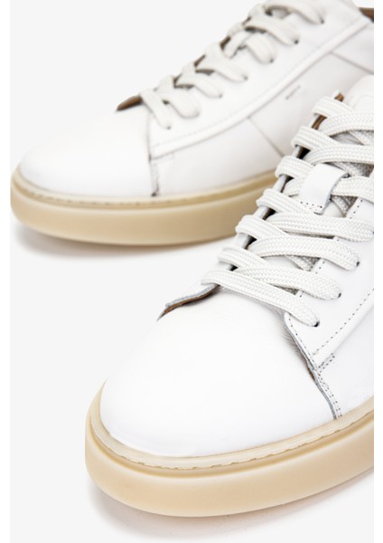 Erkek Hakiki Deri Beyaz Sneakers & Spor Ayakkabı 233 5629 Erk Ayk Y25 Beyaz Dr modelleri