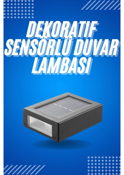 Solar Güneş Enerjili Çift Taraflı Duvar Lambası Çift Taraflı Duvar Lamba Güneş Enerjili