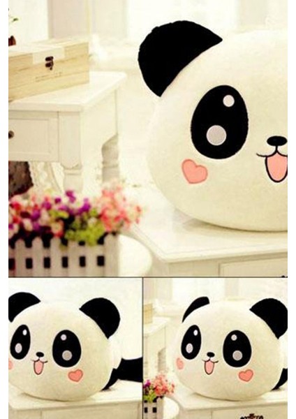 Peluş Panda Tasarımlı Yastık Sevimli Panda Yastık fiyatları