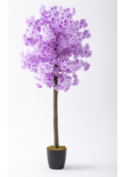 Yapay Bahar Dalı Ağacı 150 cm 30 Dal Mor