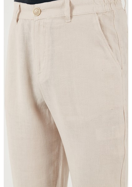 U.s. Polo Carrot Fit Normal Bel Daralan Paça Keten Pantolon Erkek Pantolon G081SZ0782106438 indirimleri