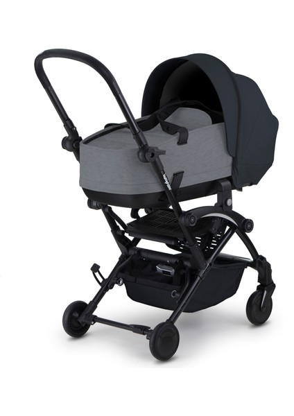 Connect 3 Black-Olive Bebek Arabası / Yan Düzenleyici / Black-Black Yan Bakım Çantası / Grey Melange Portbebe modelleri