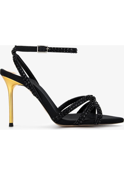 Kadın Siyah Topuklu Ayakkabı 472 219 Bn Ayk Y25 Sıyah