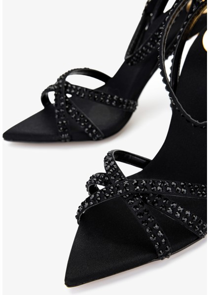 Kadın Siyah Topuklu Ayakkabı 472 219 Bn Ayk Y25 Sıyah modelleri