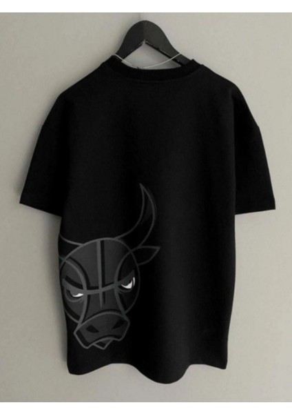 Unisex Chicago Özel Baskılı Oversize Penye T-Shirt fiyatları