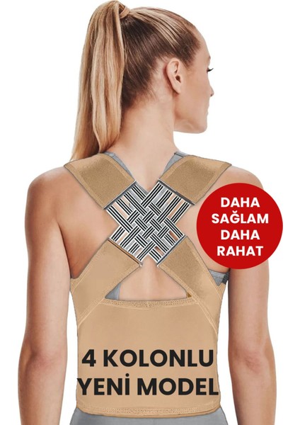Kadın Erkek Dik Duruş Korsesi Dik Yürümek Durmak Oturmak Için Sırt Korse