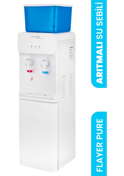Arıtmalı Su Sebili Flayer Pure SS602 Sıcak Soğuk Su Sebili
