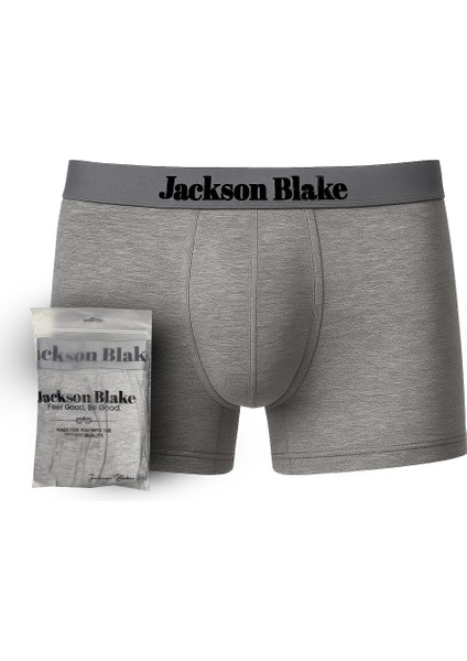 Erkek Premium Boxer - Gri
