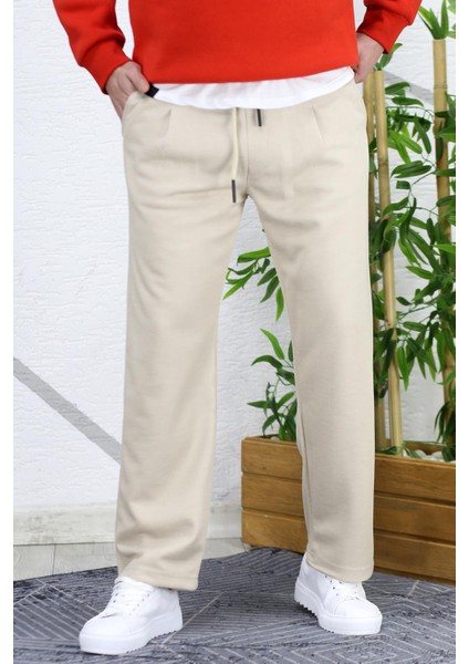 Erkek Baggy Fit Rahat Örme Pantolon indirimleri