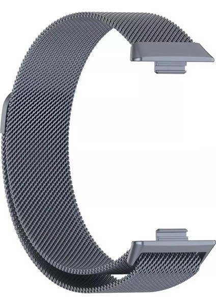 Huawei Watch Fit 3 / Fit 4 / Fit 4 Pro Uyumlu Milano Metal Hasır Mıknatıslı Kordon Paslanmaz Çelik fırsatları