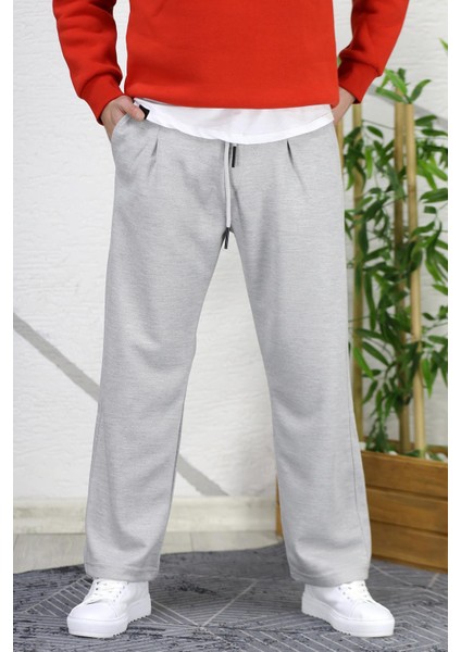 Erkek Baggy Fit Rahat Örme Pantolon modelleri