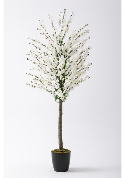 Yapay Bahar Dalı Ağacı 150 cm 70 Dal Beyaz