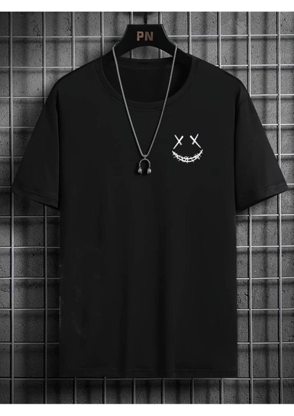 Unisex Teddy Ayıcık Baskılı Oversize %100 Pamuk T-Shirt