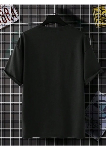 Unisex Wonderfuly Baskılı Oversize %100 Pamuk T-Shirt