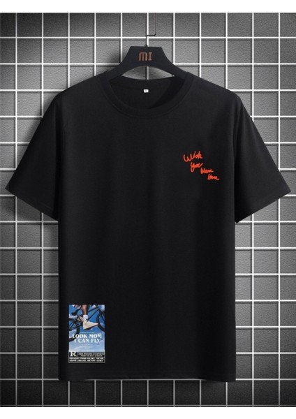Hiphop Astro World Baskılı Unisex Oversize T-Shirt