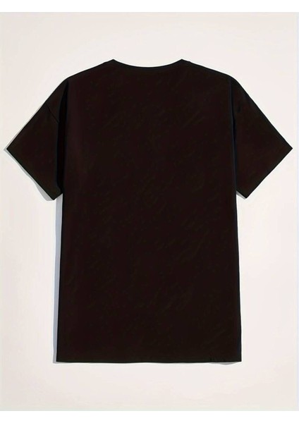 Unisex Money Baskılı Oversize %100 Pamuk T-Shirt