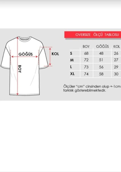 Unisex Ccowboy Baskılı Oversize %100 Pamuk T-Shirt