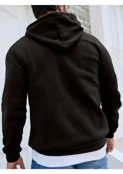 Unisex Focus Baskılı Oversize Sweatshirt Hoodie fiyatları