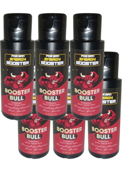 6 Tane Birden Erkeklere Özel Yüksek Hızlı Aktivasyon Kremi 60 ml / 6 Adet 60 ml