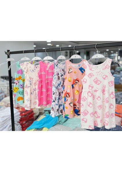 3 Adet Elbise ( Barbie / Mario / Pokemon)