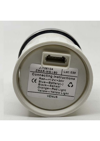 Marin Tip Ampermetre Beyaz Göstergeli + - 80 Amp modelleri