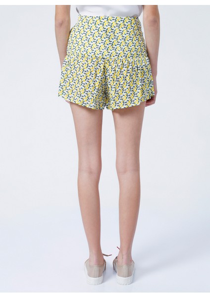 Şort, Xl, Sarı - Beyaz fırsatları
