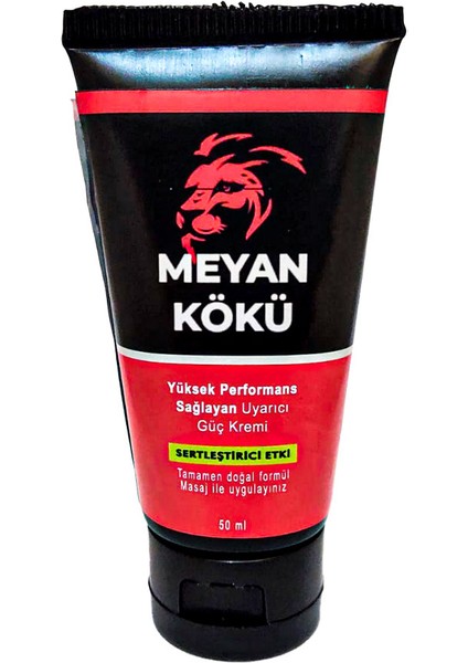 Meyan Kökü Erkeklere Özel Yüksek Hızlı Aktivasyon Kremi 50 ml