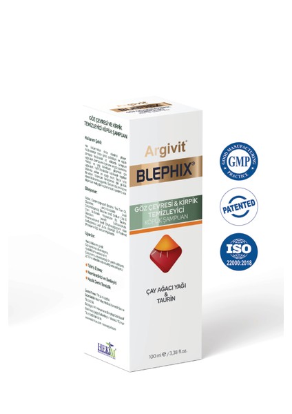 Blephix Göz Çevresi ve Kirpik Temizleyici Köpük Şampuan 100 ml 3'lü Paket indirimleri